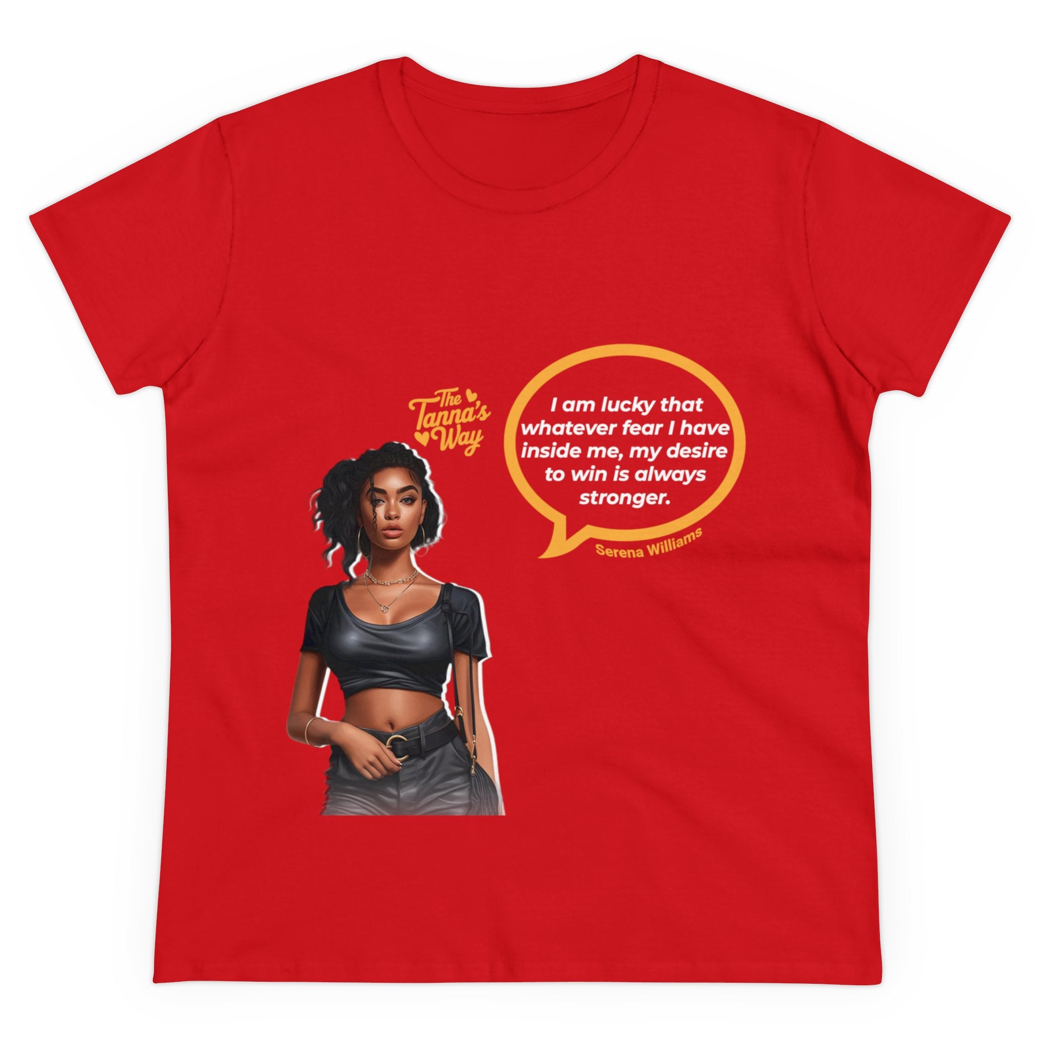 Serena Williams | Women's Midweight Cotton Tee